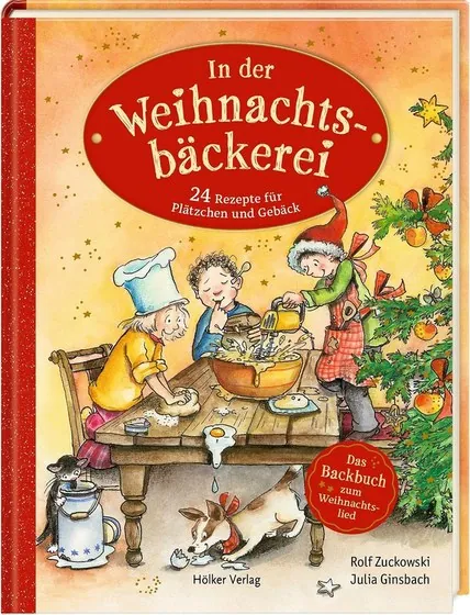 Buchcover In der Weihnachtsbäckerei