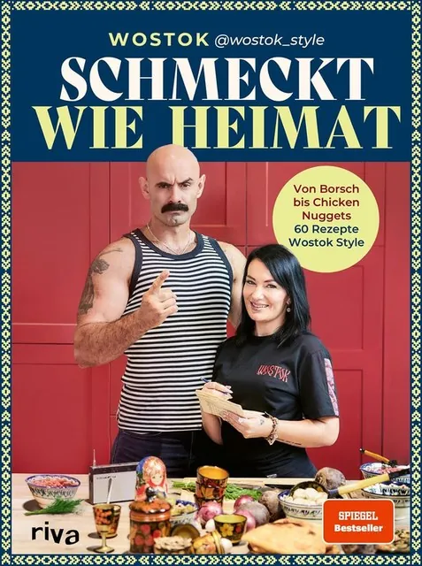 Buchcover Schmeckt wie Heimat von Wostok