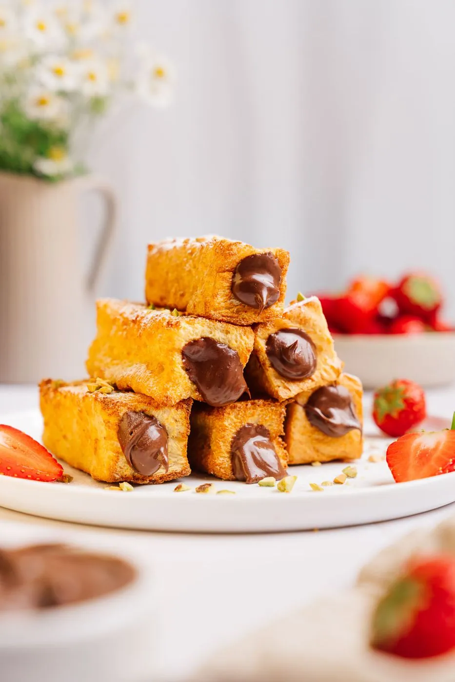 French Toast Sticks mit Nutella
