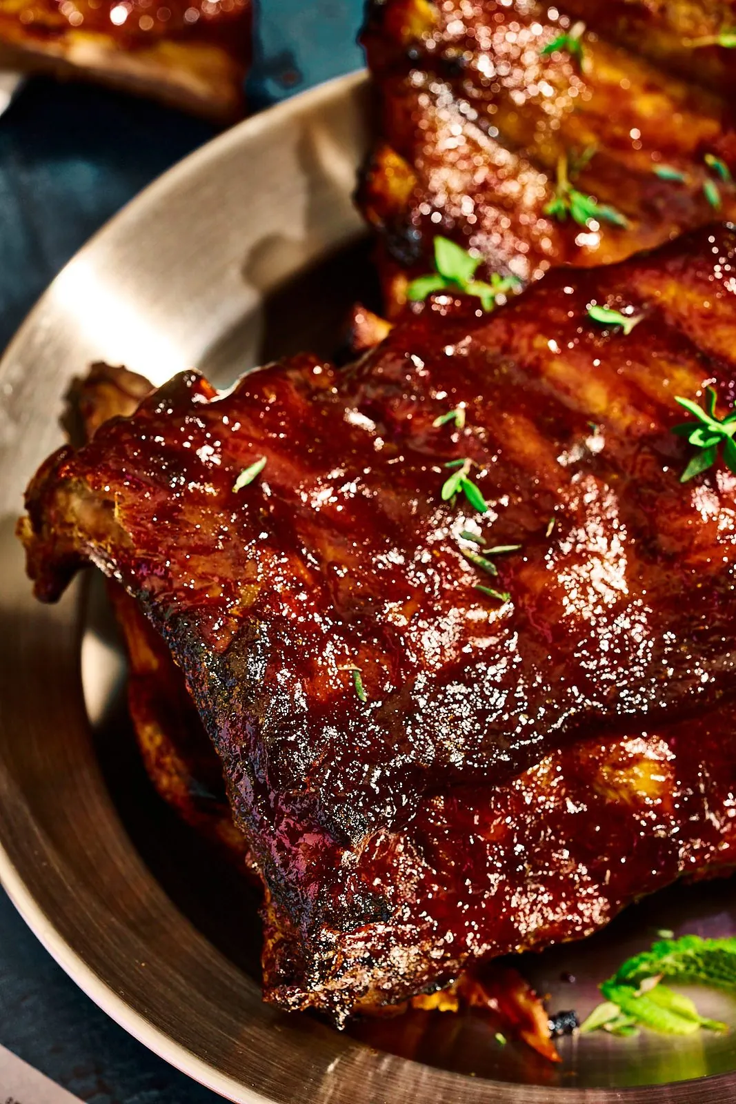 Glasierte Spare Ribs